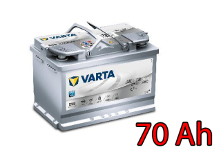 Baterie VARTA SILVER Dynamic AGM (START-STOP) 70 Ah , 570901 , E39